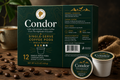 Condor Coffee K-Cup Pods – Medium Roast – 12 ct